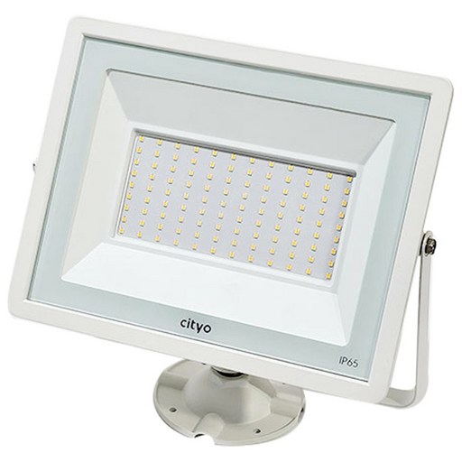 씨티오 방수 LED 투광기 투광등 100W 간판등 IP65 화이트 주광색
