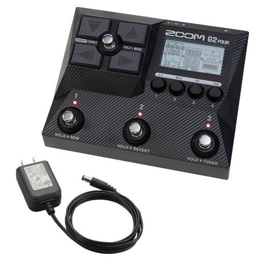 ZOOM G2 FOUR IR USB MFX 줌 기타 멀티 이펙터 탑재 79종류 이펙트 오디오 대응