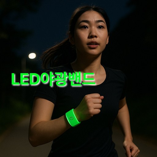 레니바 야광밴드 스포츠 반사띠 러닝