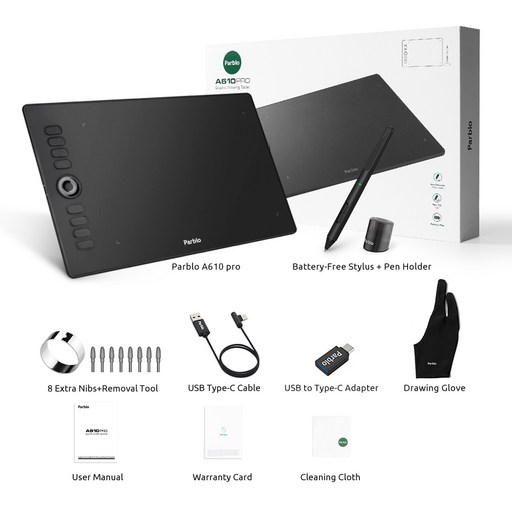 파블로테크 A610 PRO 펜 타블렛