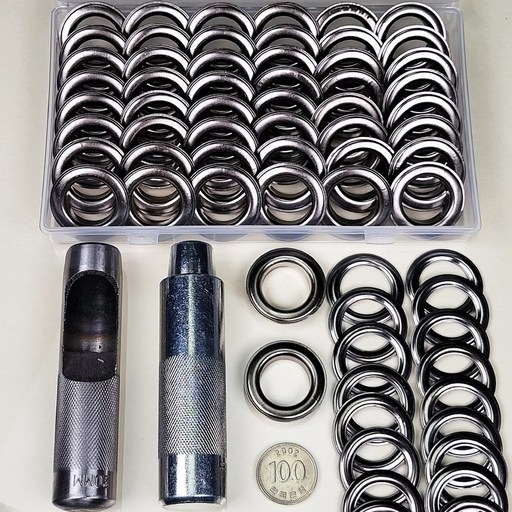하이로나 하도메 아일렛 20mm 세트 eyelet 천막 타프