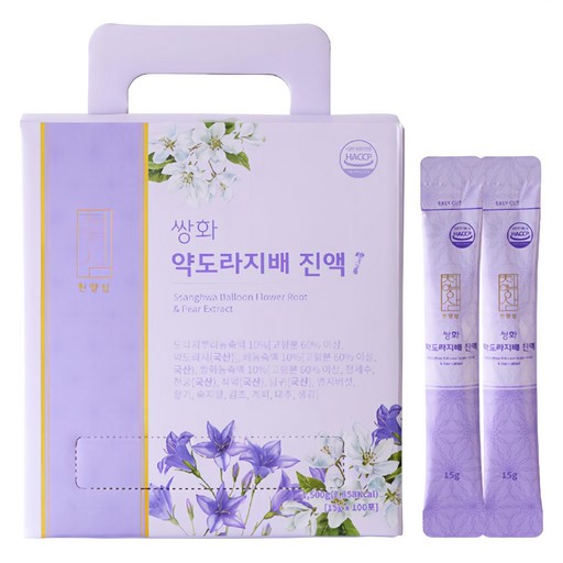 천양삼 쌍화 약도라지배 진액스틱