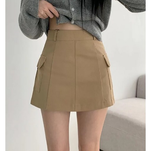 부기샵 카고 미니 포켓 미니 스커트 러블리힙 숏&롱 속바지ㅇ