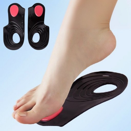 수라드 오다리 깔창 족저근막염 안짱 기능성 젤리 소재