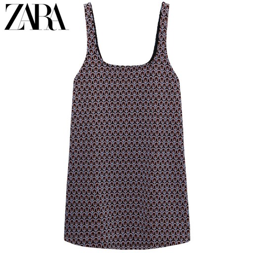 자라 원피스 ZARA 여름 새로운 스타일의 여성용 프린트 자카드 드레스 01930056030