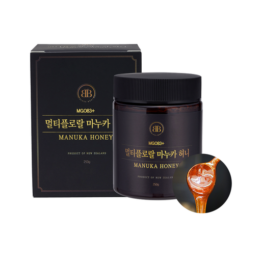 [블레스바디] MGO83+ 멀티플로랄 뉴질랜드 100% 마누카 허니 마누카꿀