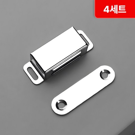 로니베이 스텐 자석 빠찌링 도어캐치 싱크대 선반 서랍 문열림방지