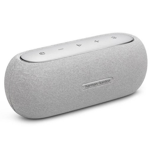 하만카돈 루나 휴대용 블루투스 스피커, 실버 그레이