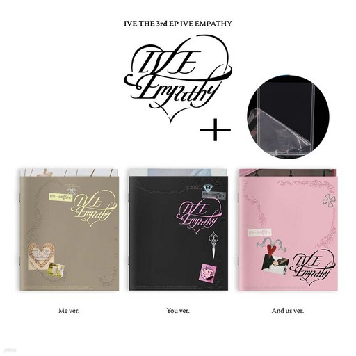 [특전-탑로더+덤GIFT]]아이브 앨범 미니앨범 3집 엠파시 레블하트 애티튜드 컴백 (IVE) - 3rd EP (IVE EMPATHY)