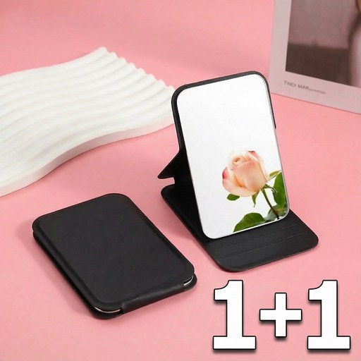 슈나온 1+1 휴대용 접이식 거울