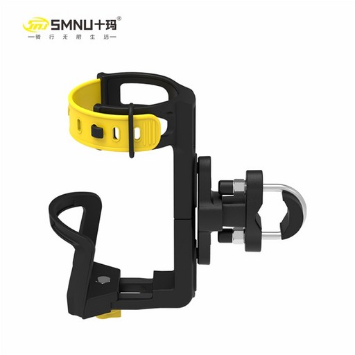 SMNU 라이더굿즈 오토바이 바이크 유모차 킥보드 배달 퀵서비스 컵홀더 물병 음료 물통 걸이 거치대