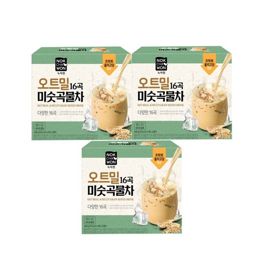 녹차원 오트밀 16곡 미숫곡물차