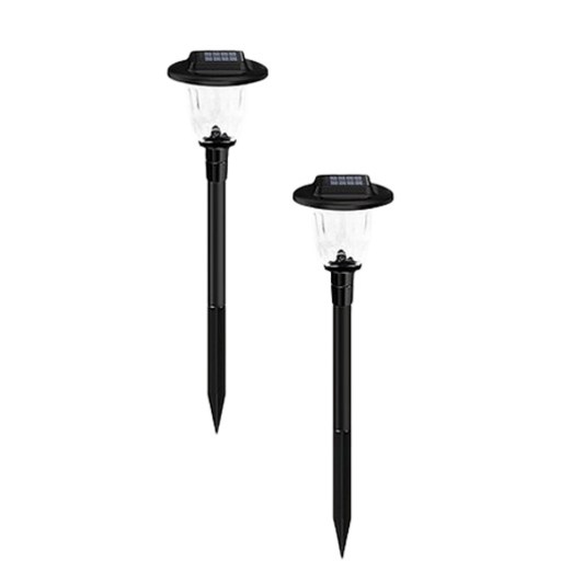 HK.SELL LED 태양광 춤추는 패턴 정원등 2개 1세트
