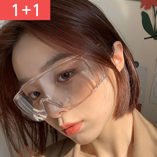 럭키웨이 안전 투명고글 흠뻑쇼 1 + 1