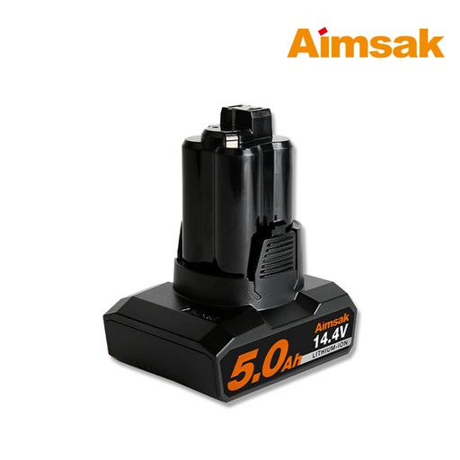 신제품 아임삭 14.4V 5.0Ah 리튬이온 배터리 B50P14B 전동공구배터리