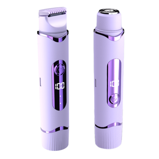 Routop 2in1 전기 제모기 듀얼 헤드 LED 디스플레이 무선 휴대용 Type-C충전식