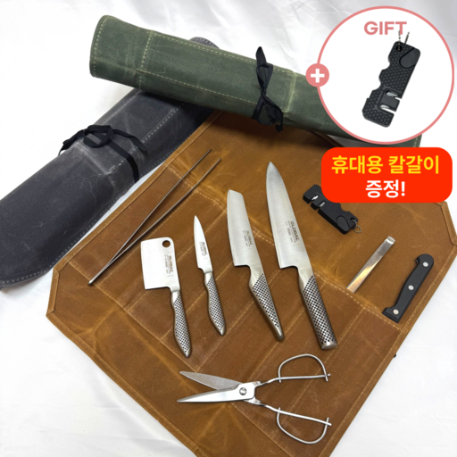 설봉이네상점 휴대용 칼가방 캔버스 캠핑 용품