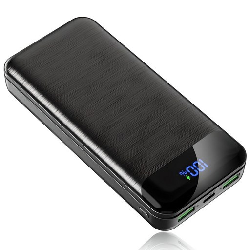 KLIFE 고속충전 대용량 보조배터리 20000mAh PD 22.5W QC3.0 잔량표시