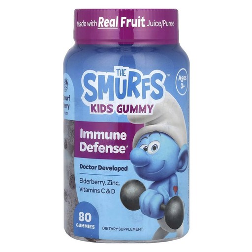 스머프 어린이 이뮨 디펜스 Smurf 베리 맛 구미