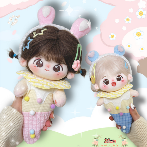 20cm인형옷 아이스크림옷 솜인형 의상세트