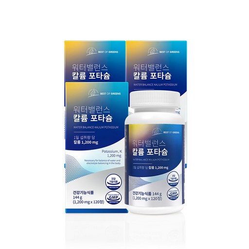 워터밸런스 칼륨 포타슘 1200mg