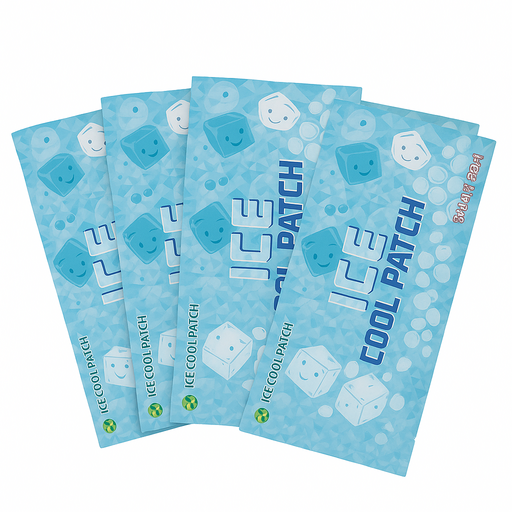 쿨웨이브 시원한 해열패치 골프 스포츠 쿨패치 아이스패치 냉각시트 민트향 5p