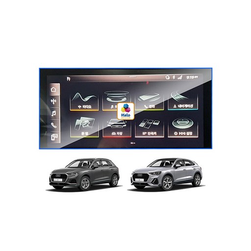 아우디 더 뉴 Q3 F3 Q5 SQ5 FY Q7 4M Q8 SQ8 RSQ8 신형 내비/네비/계기판/공조기 강화유리 액정 보호 필름, 계기판, 더뉴 SQ5 (FY: 21년~ )