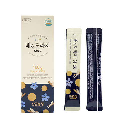 산골농장 배 도라지청 스틱