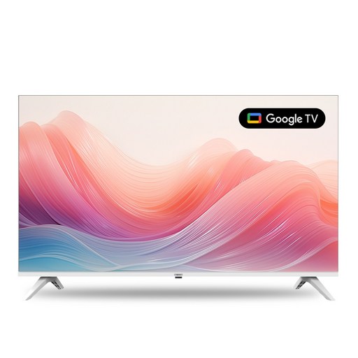 티브이지 40인치 스마트TV 구글 화이트에디션 베젤리스 최신형 고화질 1등급티비 중소기업TV