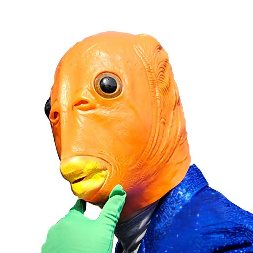 리빙다 물고기 외계인 가면