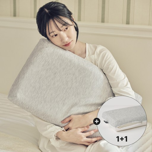 슬립퍼 계절베개 목에 좋은 경추베개 겉커버 세트