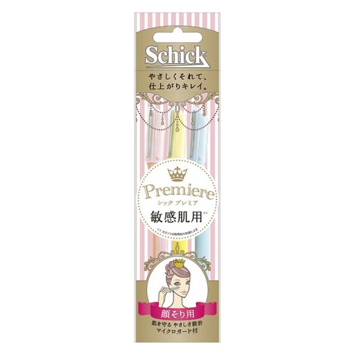 쉬크 프리미어 민감 피부용 얼굴용 일회용 3개입