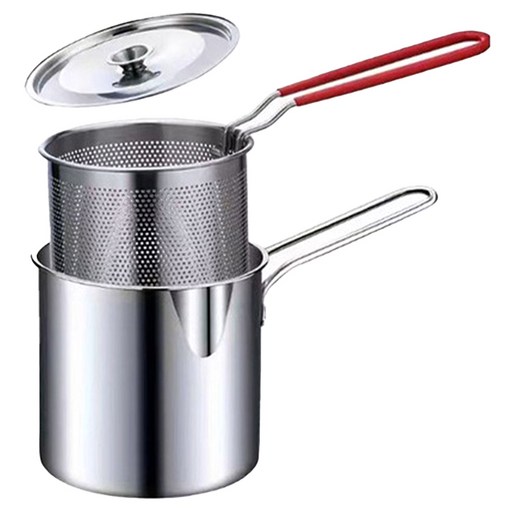 Tiger Pavilion 스테인리스 튀김냄비