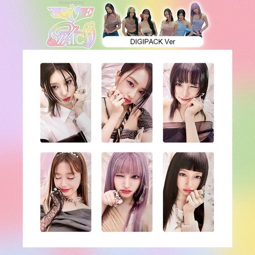 아이브 스위치 얼빡 포카 포토카드 1팩(6장) 세트 35종모음