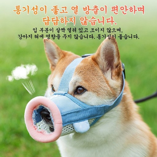 HN 메쉬 배기 개 토시 조절 가능 파괴를 방지하다 속박대