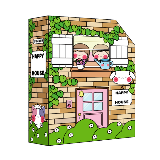 [소워니놀이터] 행복한 우리집 스퀴시북 DIY 만들기 세트