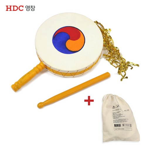 영창 소가죽 전통나무소고 YS-190