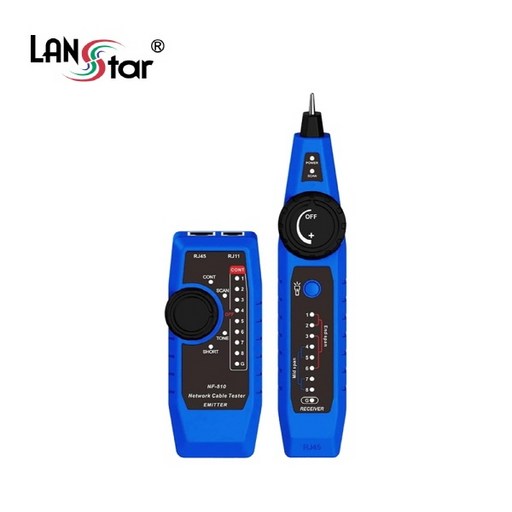 랜스타 멀티 테스터기 네트워크 케이블 불량 POE 테스트 랜테스터기 (LS-NF810)
