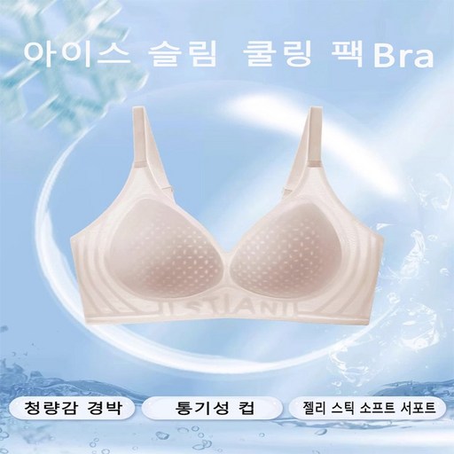 얇은 아이스 노와이어 가슴 푸시업 편안한 브래지어