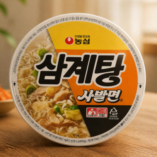 농심 삼계탕 사발면 85g