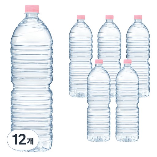 CRYSTAL 생수 무라벨 2L 12개로 건강하고 깨끗한 수분을 만나세요