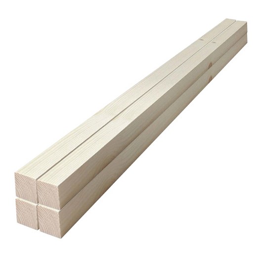 레드파인 각재(집성목) 30X30X500mm 4개