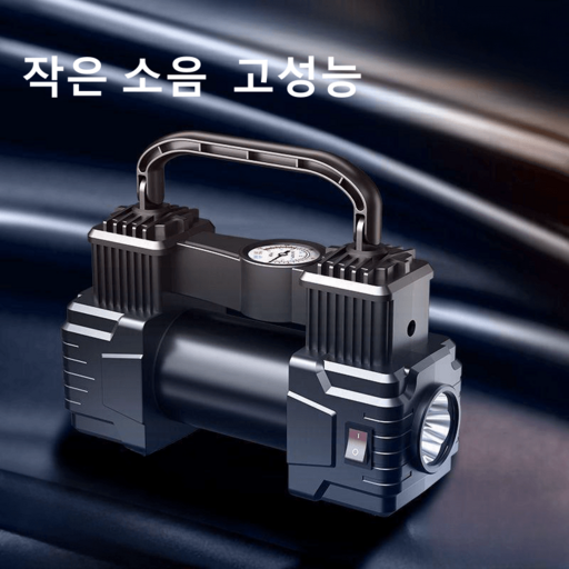 휴대용 차량용 공기주입기 대용량 자동차 타이어 자동 에어펌프