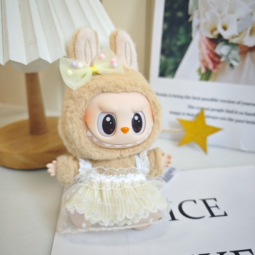 2대 15cm 라부부 인형 옷 라부부 스커트 액세서리