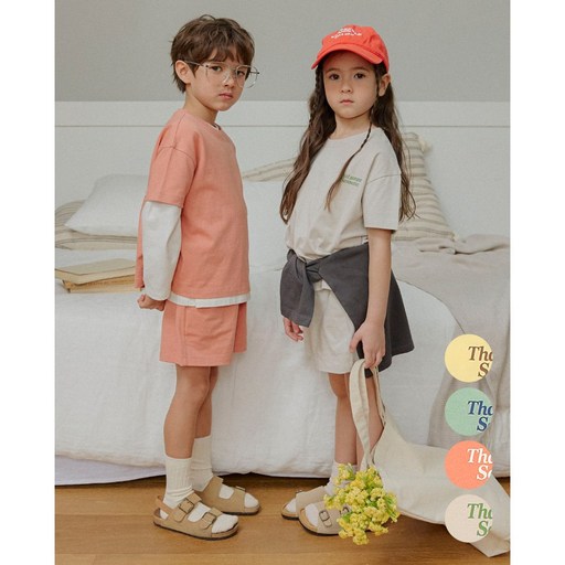 [해피버스] 써머셋업 상하복