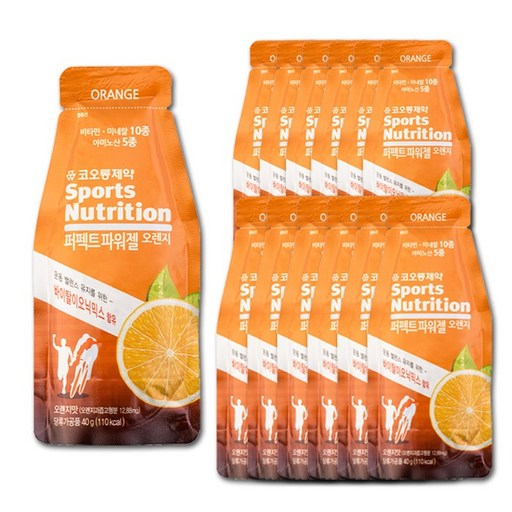 코오롱 퍼펙트 파워젤 에너지젤 오렌지