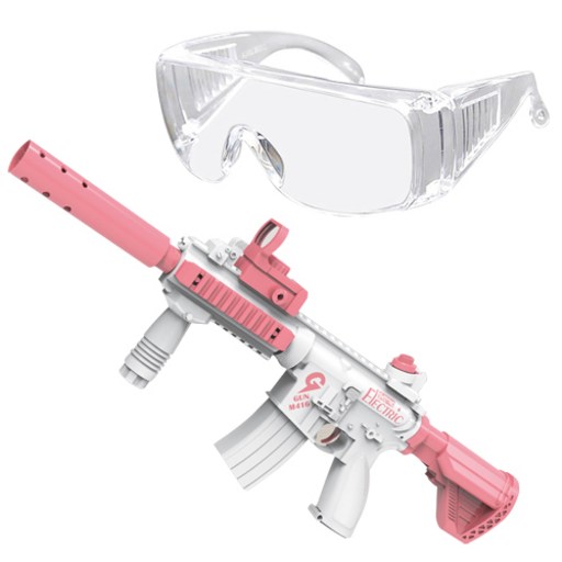 UB 워터건 전동 물총 고글 패키지 위터밤 M416 소총
