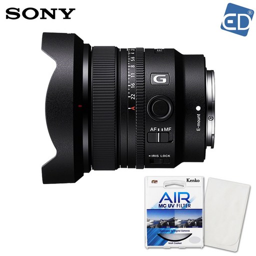 [소니정품] FE 16mm F1.8 G / SEL16F18G +켄코필터 + 포켓융 ED