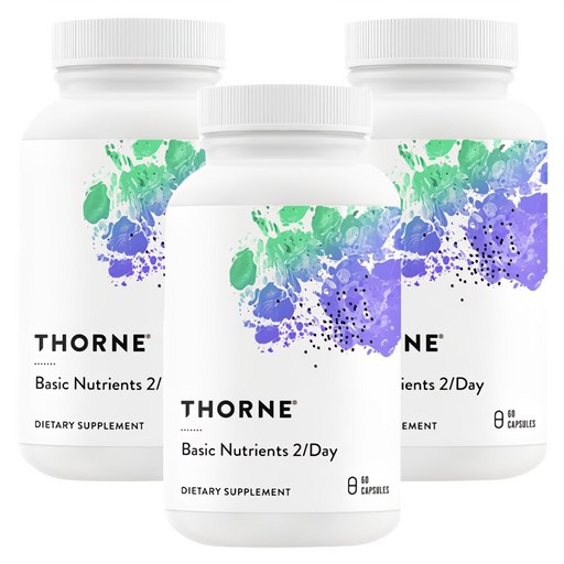 ThorneResearch basic nutrients 2-day 비타민 60캡슐