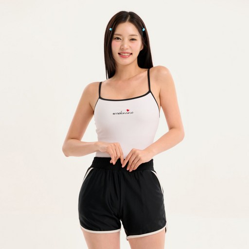 위크나인 여성 보드숏 버디 팬츠 비치웨어 반바지